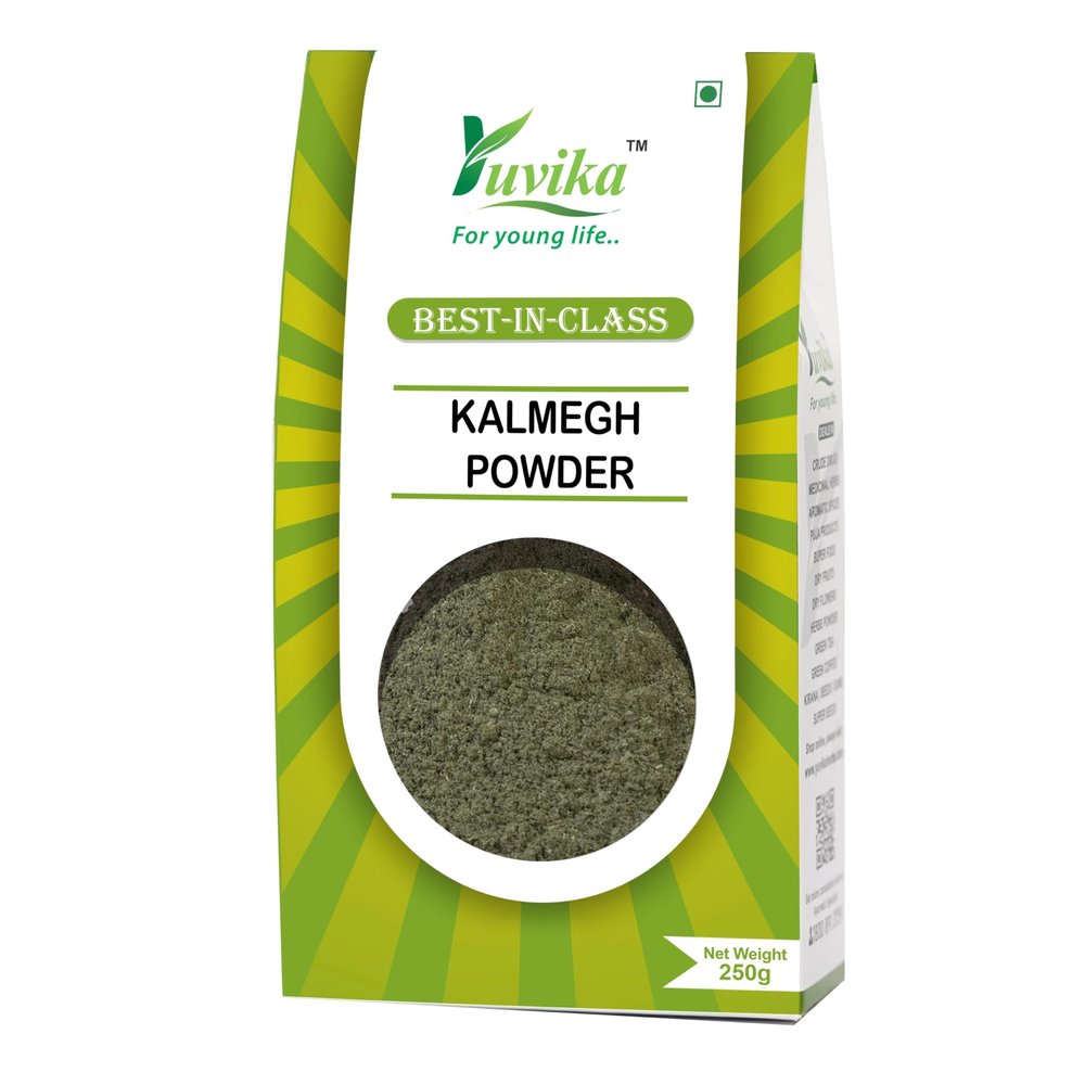 Yuvika Kalmegh Powder - Chirayta Hara - Andrographis Paniculata 250 Grams.
