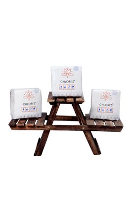 Chlori's Tissue Paper Napkins 100 pcs. Each - Set of 3