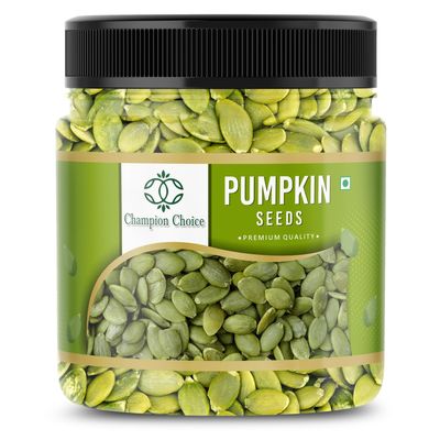 Champion Choice Premium Raw Pumpkin Seeds | Fiber Rich | Seeds For Eating | Diet Food | Healthy Diet Snacks | Immunity Booster and Fiber Rich Superfood - 500 g