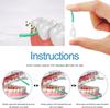 FEORA Brace Interdental Brush Soft Dental Floss Picks Teeth Cleaning tool Interdental Brushes Dental Toothpick Brushes, Ideal for Braces Brush & Implants, Oral Care of Adults and Children - 40 pieces view 3