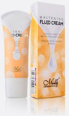 Me-Now Whitening Fluid Cream For All Skin Types | Brighten Dark skin cells | Glowing Radiant Fairness | 40 ML (PACK OF 1, 40 ML)