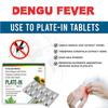 Plate-In Tablets, Ayurvedic Medicine with Carica Papaya Leaf Extract, Tinospora Cordifolia Extract, Goat Milk Powder I Improve Blood Platelets Count (10 Tablets) view 2