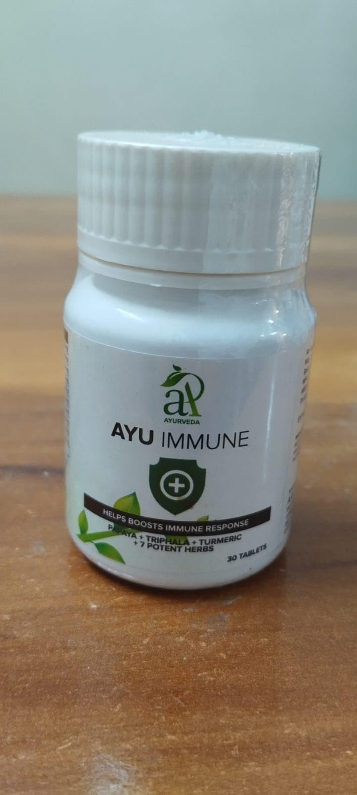 A&A Ayurveda Ayu Immune Tablets | 30 Tablets | Ayurvedic Immune Booster | Supports Immunity & Overall Wellness