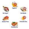 Diabexy Almond Cookies Sugar Control for Diabetes - 200g (Pack of 3) view 3
