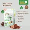 GRAINY GOODNESS NutriElite Kids Nutritional Milk Mix Powder | 25 Certified Organic Ingredients | High Protein & Calcium for Growth & Health | Age 2 to 13 Years | Chocolate (400g) + Cardamom (100g) view 3