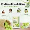 AYUSEA Pure Amla powder for hair growth/premature greying, skincare and digestion -Edible A grade 200gm (Pack of 2) view 4