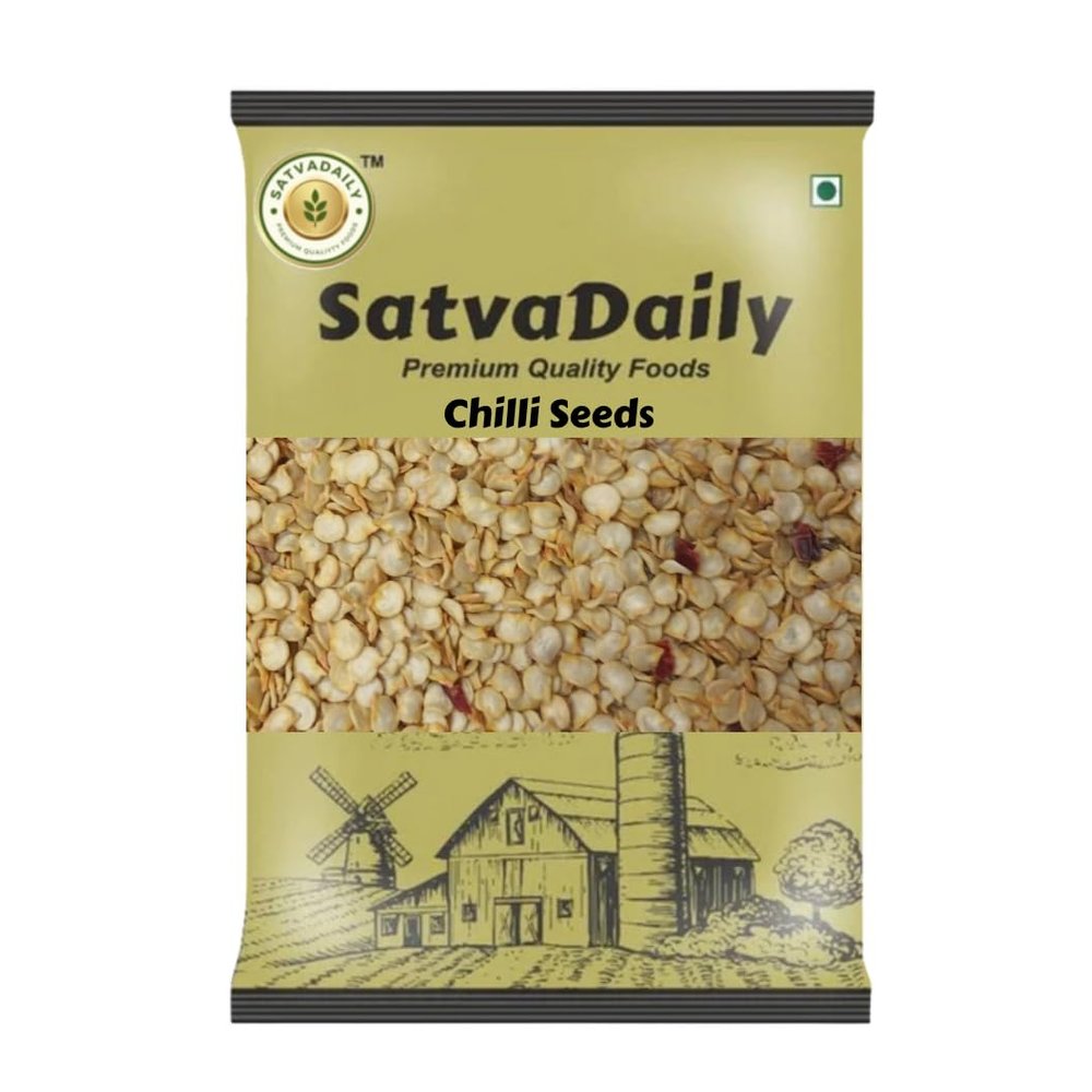 SatvaDaily Red Chilli Seeds 100g | Red Chilli Seeds