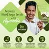 Herbal Spirit Karela Jamun Powder with Neem, Gudmar, Vijaysar and Bael Leaf | Karela and Jamun Powder with Herbs | Neem Karela Jamun Powder |250 Gram view 4