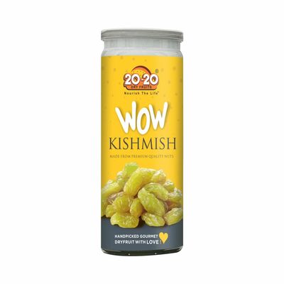 20-20 Dry WOW Raisins Kishmish - Pitted, Dried Grapes - 200 g