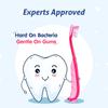 Enshine Kids Toothbrush  Gentle Oral Care for Toddlers with Soft Bristles, Easy Grip, and Protective Cap (12+Months) (4 Toothbrushes) view 3
