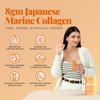 Trunativ Collagen Supplements | Advanced Japanese Marine Collagen Powder for Women & Men | Type 1 and 3 Hydrolyzed Peptides | Supplement with Hyaluronic Acid | Supports Skin Glow, Hair Growth, and Nail Strength | Mango Citrus (200g) view 3