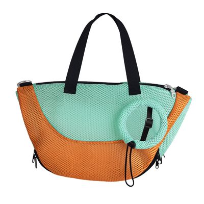 ATORSE Cat Washing Bag Anti Scratch for Nail Cutting Short Trips Cats Daily Bathing Orange Green