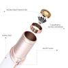 Jade Roller, Rose Skincare Facial Hair Removal Machine- Chin, Cheek, Eyebrow, Upper Lip Hair Remover For Women - Lipstick Shaped view 3