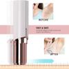Jade Roller, Rose Skincare Facial Hair Removal Machine- Chin, Cheek, Eyebrow, Upper Lip Hair Remover For Women - Lipstick Shaped view 4