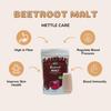 Beetroot Malt Natural Drink Mix | 250 Gm Pack | Beetroot Almonds pistachio & Cashews | Hot & Cold Mix | No Preservatives, No White Sugar view 3