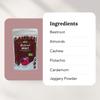 Beetroot Malt Natural Drink Mix | 250 Gm Pack | Beetroot Almonds pistachio & Cashews | Hot & Cold Mix | No Preservatives, No White Sugar view 4