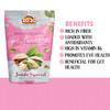20-20 Dry Fruits California Roasted & salted pistachios 1kg(250g*4) | Jumbo Pistachio Nuts | | Pista, Dry Fruits | Fresh, Crunchy & Nutrient-Rich | Jumbo Special (Pack of 4) view 3
