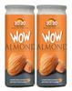 20-20 Dry Fruits Natural California Badam Jar 400g (200g*2)| Crunchy & Nutritious, Rich in Vitamin E & Healthy Fats | Perfect for Snacking & Cooking | Wow Almonds (Pack of 2) view 1