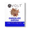 Avolt Chocolate Gateau Protein Bars with 15.5g Protein | Pack of 6 x 50g each | High Energy Wafer Bars, No Added Sugar, Guilt-Free, Blend of Almond Paste, Fibre and Multigrains for Fitness & Immunity Booster view 1