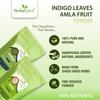 Herbal Spirit organic Amla Powder for Hair Growth & Indigo Powder Organic for Hair Black | Amla Churna Powder & Organic Indigo Powder for Hair | Amala & Natural Indigo Powder for Hair | 100gm each view 2