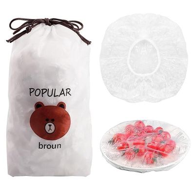 SOCATHEY Fresh Keeping Bags 100 Pcs Reusable Elastic Food Storage Covers with Stretch Adjustable Bowl Lids Universal Kitchen Wrap Seal Bags for Cover Food Vegetables Fridge Storage. 2025,