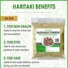 Saara HERBAL FRESH Kadukkai Powder, 100g, Haritaki Powder, Harad Powder, Terminalia Chebula, Karakkai, Black Myrobalans Powder (Pack of 2 x 50g) view 4