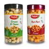 CHAHAK Cream and Onion Flavored Rosted Fox Nut 80gm Peri Peri 80gm Infused Roasted Makhana Pack of 2 view 1