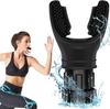 Maplekart Breathing Trainer, Lung Capacity Exercise Device and Lung Exerciser for Respiratory Muscle Exercise and Increased Sports Breathing Fitness| Lungs Exercise Equipment | Men and Women | Black view 1