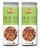 20-20 Dry Fruits Healthy Trail Mix Jar 400 g(200g Jar*2) - Dried Cranberries, Strawberry, Kiwi, Melon Seed,Flax,Sunflower, Pumpkin, Roasted Cashew, Roasted Almond ,Black Raisins | Healthy Gift Hamper (Pack of 2) view 1