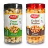 CHAHAK Roasted & Flavored Makhana/Phool Makhana/Foxnut Cream Onion And Cocktail Chakhna Flavored Fox Nut 80gm Pack of 2 view 1