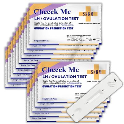 Checck Me Ovulation Test Kit for women planning pregnancy (Pack of 15)