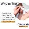 Checck Me Ovulation Test Kit for women planning pregnancy (Pack of 15) view 4