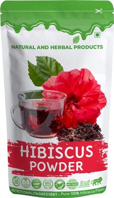 Organic Hibiscus flower powder for hair growth, for Drinking, for Skin Whitening, for Tea, for Face Pack, for Hibiscus tea powder for skin whitening for face, fro Hibiscus powder organic Face SKin