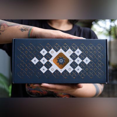 Artisanal Honey Gift Box, 3 x 140gm Jars, Sidr, Mustard, Multifloral Varieties