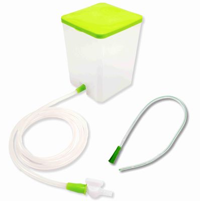 SWASTHYA SARVADA PVC Enema Kit 1500ML for Home use with Instruction (PACK OF 1)