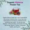Asian Herbs Hibiscus Leaves Tea - Promoting Heart Wellness & Vitality, Natural Herbal Blend (50grams) view 2