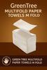 Green Tree Multifold Paper Towels M Fold 125 Sheet/Pack Tissue Paper Napkins Pack of 10 view 3