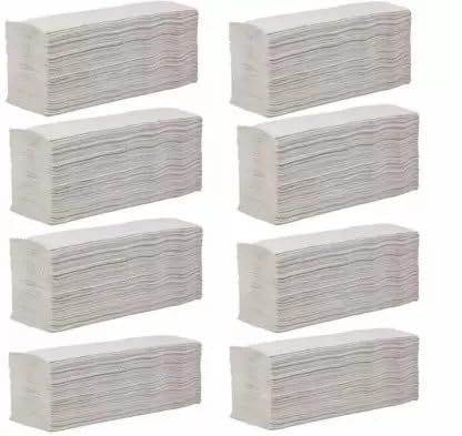 Green Tree Multifold Paper Towels M Fold 125 Sheet/Pack Tissue Paper Napkins Pack of 8