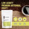 7 Elements Coffee Roasters Monsoon Malabar Ground Coffee - 250 g (Pack of 1) | Light Roast (Aeropress Grind) | 100% Arabica Freshly Roasted Coffee Grounds | AA Grade | Rich Flavorful Coffee view 2