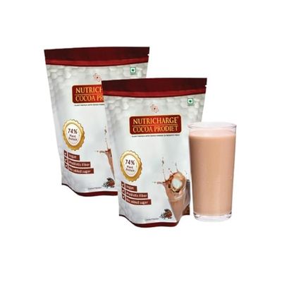 Nutrichargee Cocoa Prodiet provides an excellent source of vegan Soy protein (Pack Of 2)