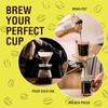 7 Elements Coffee Roasters Monsoon Malabar Ground Coffee - 250 g (Pack of 1) | Light Roast (Espresso, Moka Pot Grind) | 100% Arabica Freshly Roasted Coffee Grounds | AA Grade | Rich Flavorful Coffee view 3