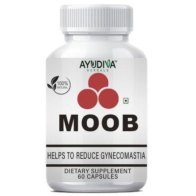 Ayudiva Herbals Moob Ayurvedic Capsules fo Men | 60 Capsules