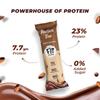 FIT Nutrition Mini Protein Bar | Choco Almond | 23% High Protein | Pack Of 12 | Gluten-Free, No Added Sugar | Almond & Oats | Natural Ingredients | 7g Protein | Healthy Snack for Muscle Recovery & Energy Boost | view 3