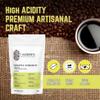 7 Elements Coffee Roasters Pineapple Fermented Ground Coffee - 250 g (Pack of 1) | Light Roast (Pour-over Grind) | 100% Arabica Freshly Roasted Coffee Grounds | Rich Flavorful Coffee view 3
