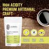 7 Elements Coffee Roasters Pineapple Fermented Ground Coffee - 250 g (Pack of 1) | Light Roast (Cold Brew Grind) | 100% Arabica Freshly Roasted Coffee Grounds | Rich Flavorful Coffee view 3