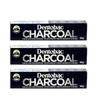 Dentobac Activated Charcoal Toothpaste 90g (Pack of 3)  Whitening & Detox Formula with Fluoride Protection  Fights Plaque, Stains & Cavities  Cool & Refreshing Mouthfeel view 1