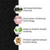 Dentobac Activated Charcoal Toothpaste 90g (Pack of 3)  Whitening & Detox Formula with Fluoride Protection  Fights Plaque, Stains & Cavities  Cool & Refreshing Mouthfeel view 4