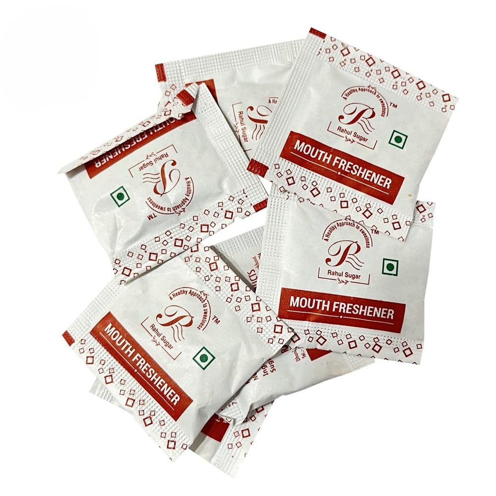 Rahul Sugar Products 6 in 1 Mouth Freshener, (Pack of 1) Sugar Coated Fennel, Misri, Fennel, 4 g (Pack of 1) 500gm