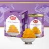 Bikaneri Shree Ganga Kesar Ganderi - 3kg (1Kg Pack of 3) (60 Pieces) | Soft and Delicious Indian Sweet | Perfect for Celebrations and Festivals view 4
