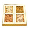 Acme Treat Royal Treat Diwalii Gift Hamper | Almonds, Cashew, Pista & Raisin with diya | Festival Gift Hamper | Birthday, Anniversary Gift Hamper | Diwali Gift Box | Diwali Gift Hamper | ER-345 | 400g view 3